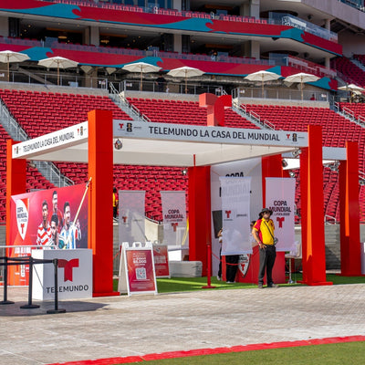 Telemundo World Cup stadium event