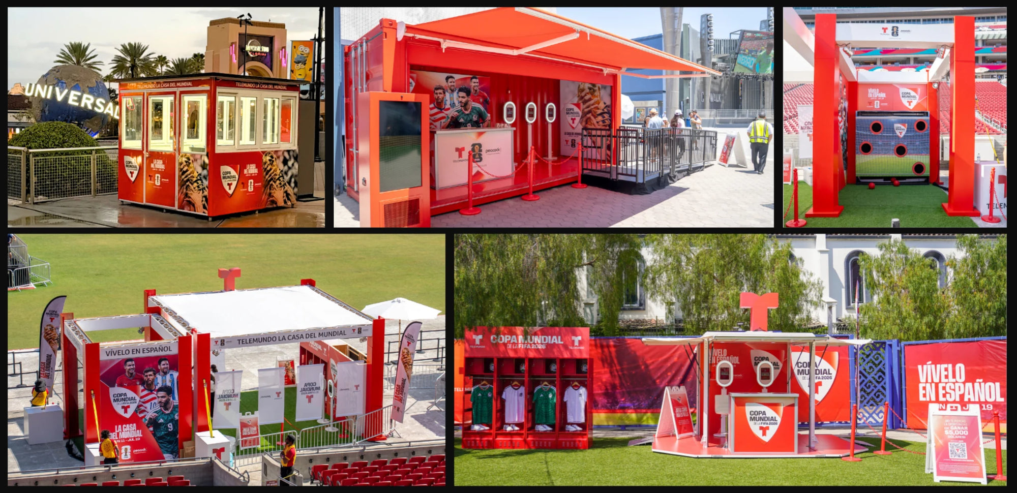Telemundo World Cup 2026 activations at Universal Studios
